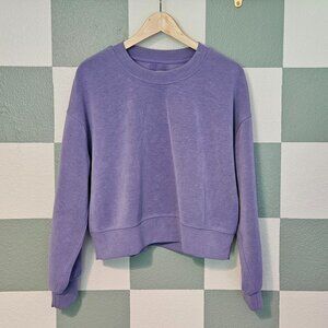 Lululemon Perfectly Oversized Cropped Softstream Crewneck